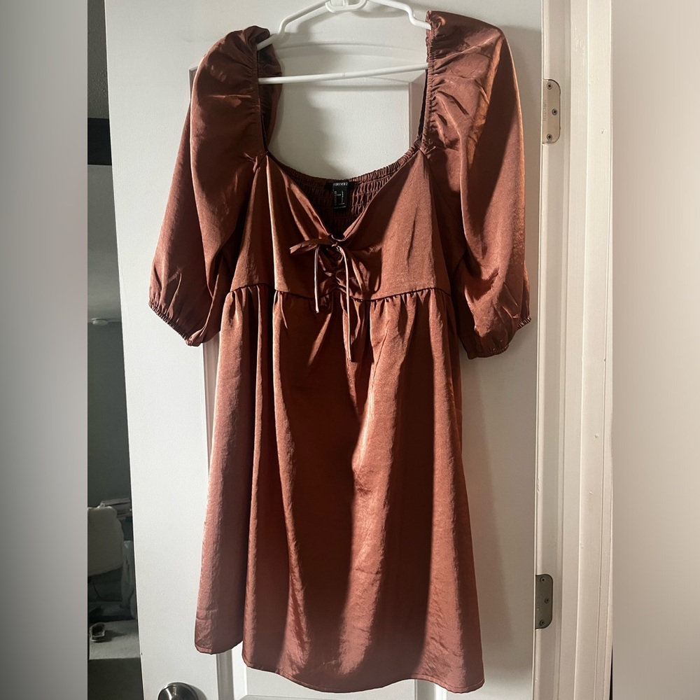 Forever 21 silk dress